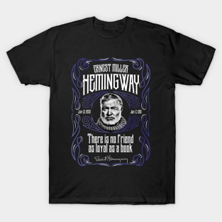 Ernest Hemingway Inspired Design T-Shirt